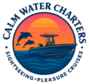 calm water charters cape coral florida logo